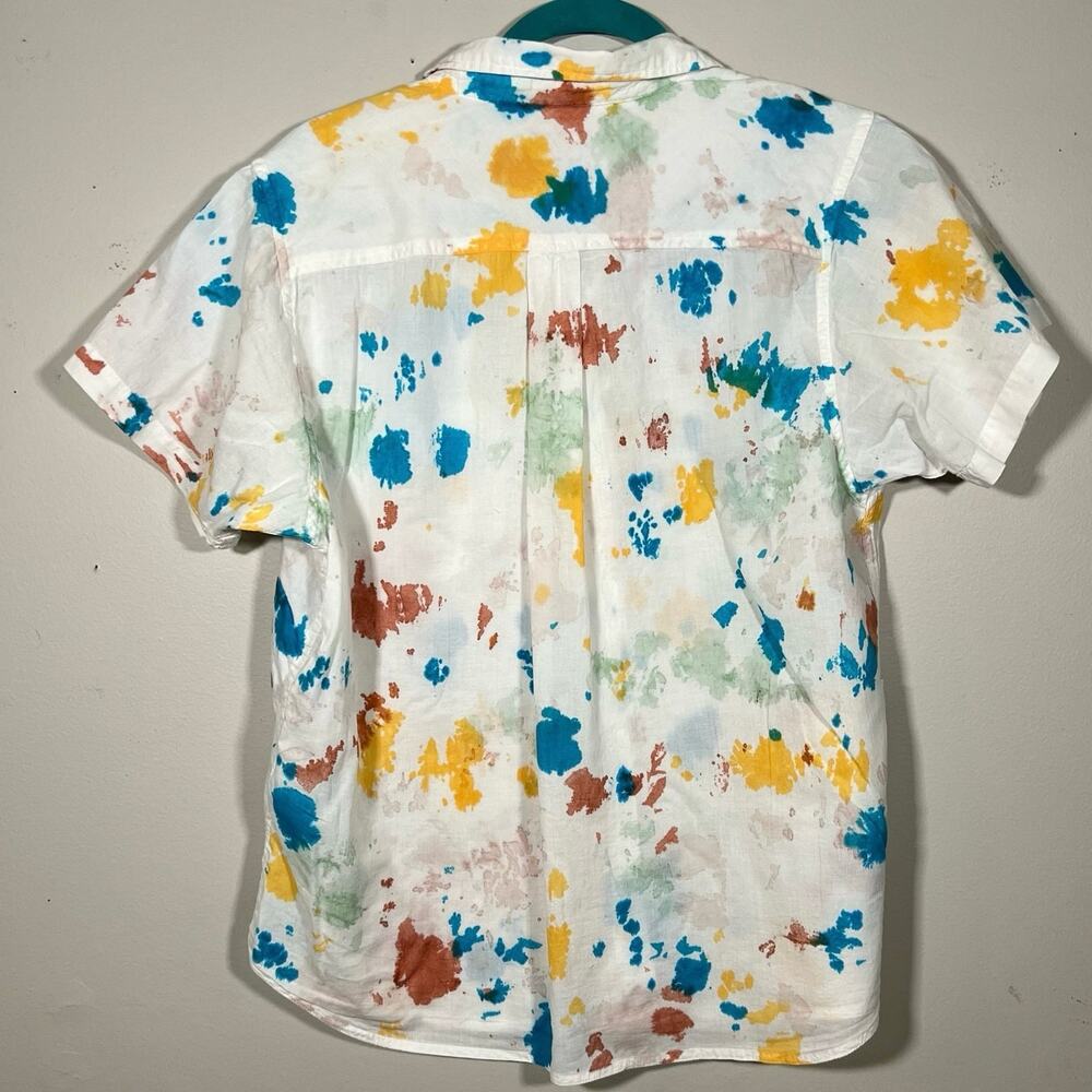 Kavu Multicolor Splatter Blouse - Picture 2 of 6
